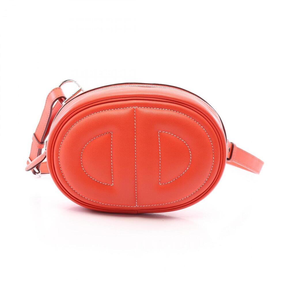 Hermes In the Loop Belt Bag Verso Waist Body Handbag Leather Veau Swift Women...